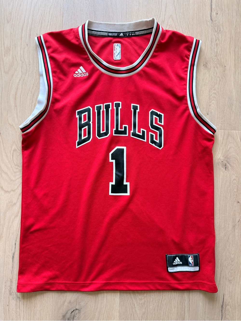 adidas Derrick Rose Chicago Bulls Basketball Jersey